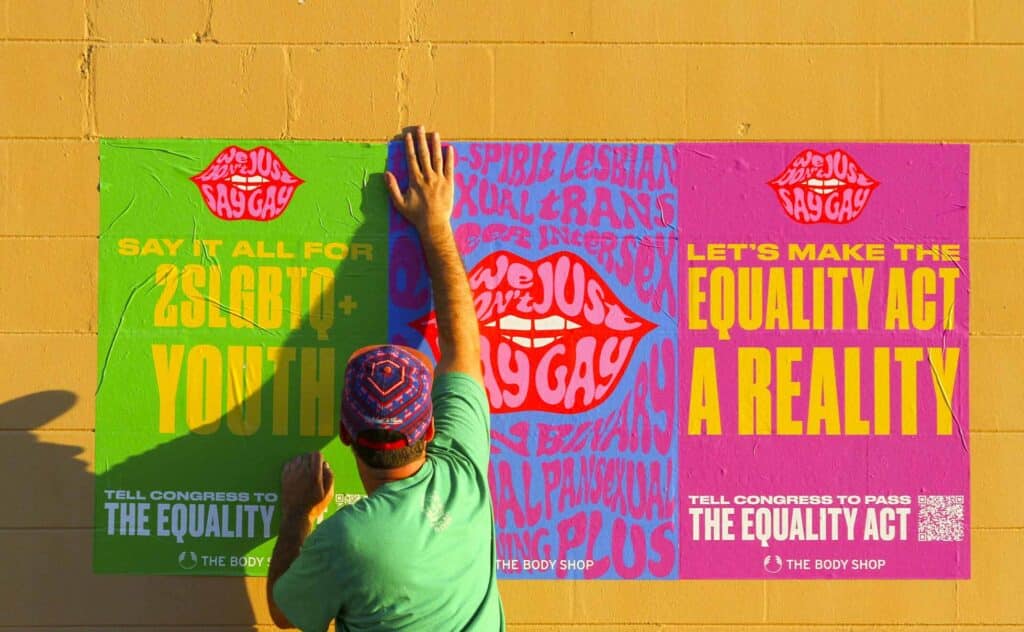 the body shop equalty brand values